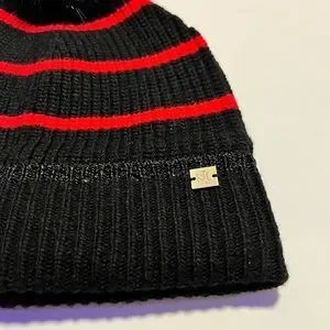 ✨RALPH LAUREN✨ Metallic Tipped Striped Beanie Hat Lauren Ralph Lauren | Accessories | Ralph Lauren Metallic  main image 2